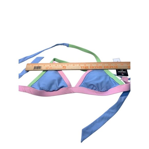 Salt + Cove Contrast Trim Bikini Swim top Medium - Picture 4 of 6